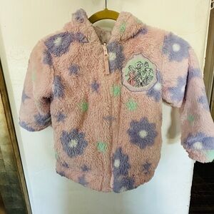 Disney princess Fleece Jacket reversible
